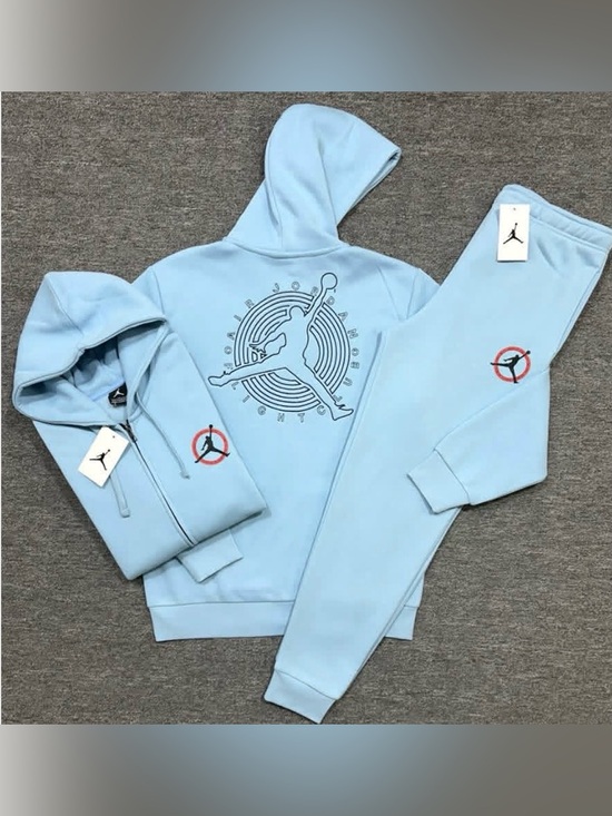 Jordan Other - Jordan Light Blue Jumpman Hoodie and Joggers Set